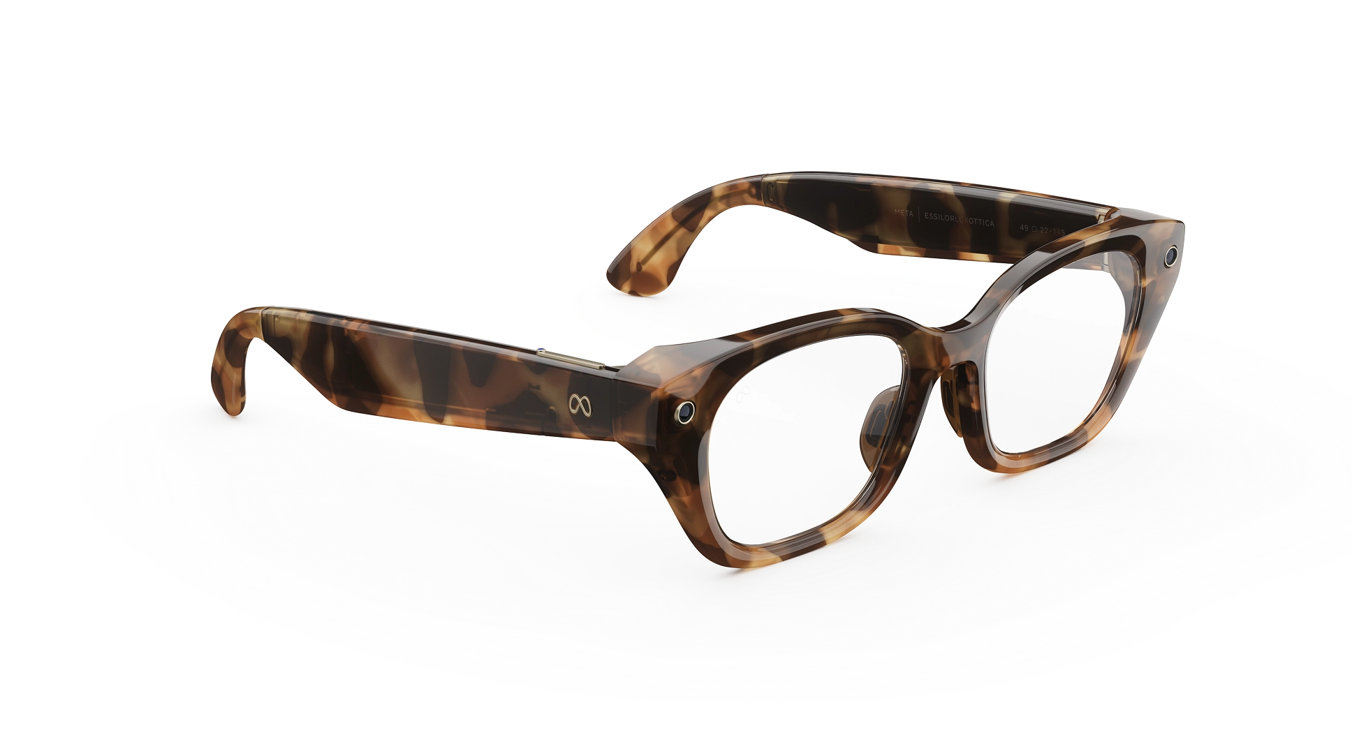 Смарт-окуляри Meta Capri Standard Espresso Tortoise Frame / Clear Lenses