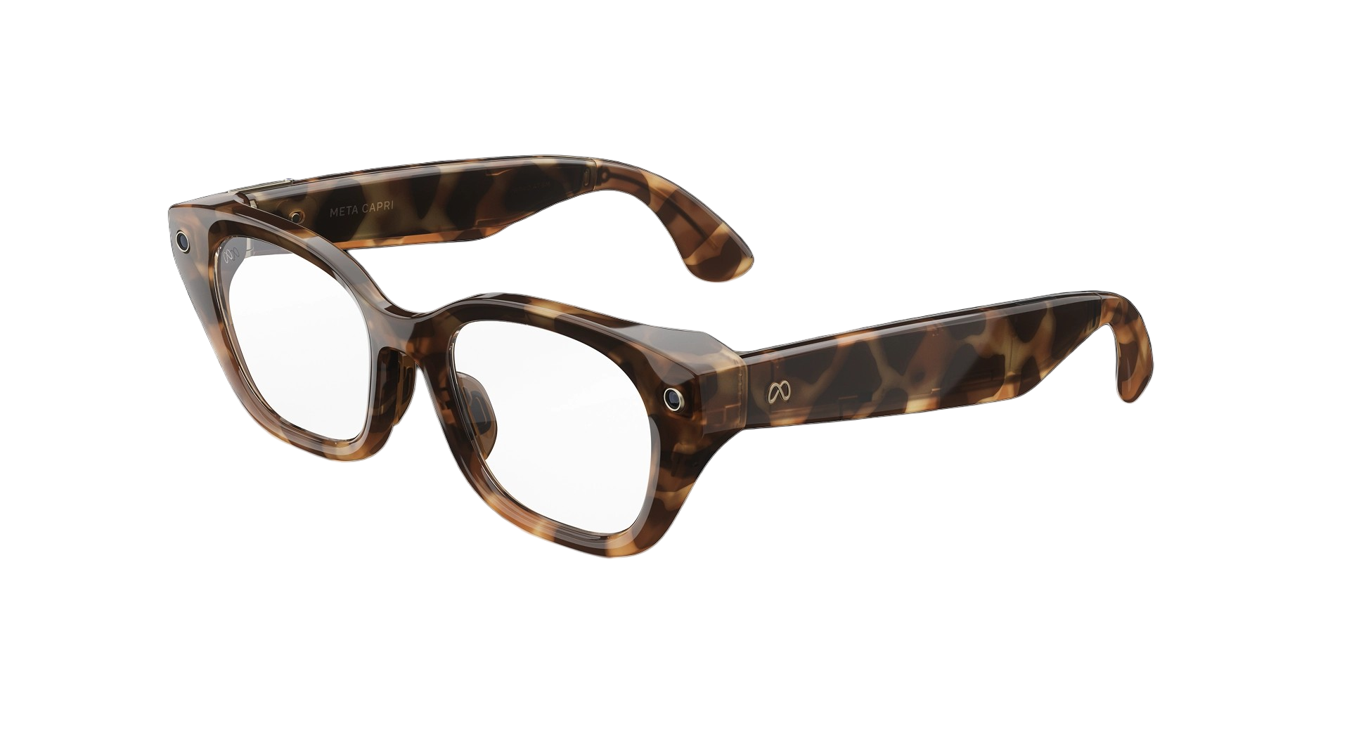 Смарт-окуляри Meta Capri Standard Espresso Tortoise Frame / Clear Lenses