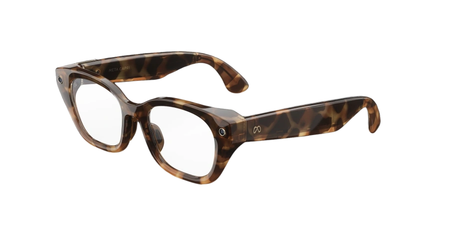 Смарт-окуляри Meta Capri Standard Espresso Tortoise Frame / Clear Lenses