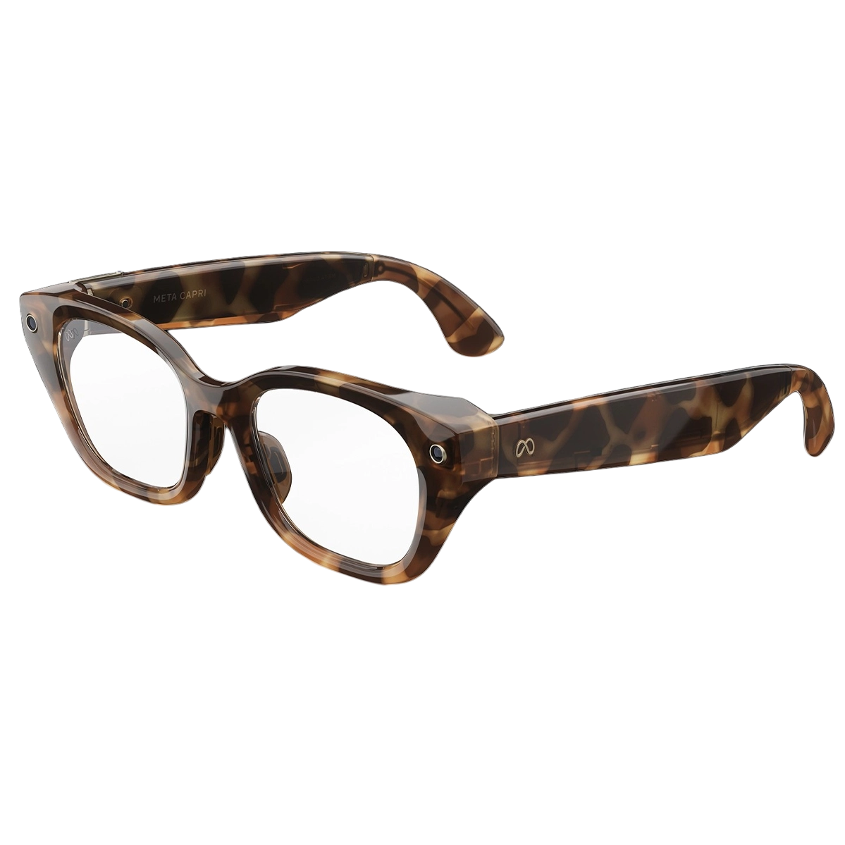 Смарт-окуляри Meta Capri Standard Espresso Tortoise Frame / Clear Lenses