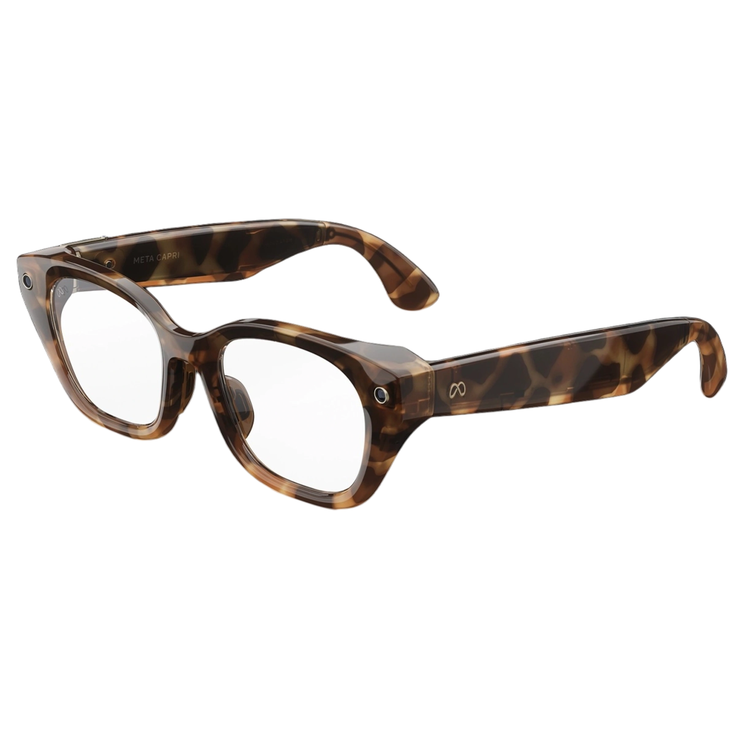 Смарт-окуляри Meta Capri Standard Espresso Tortoise Frame / Clear Lenses Смарт-окуляри Meta Capri Standard Espresso Tortoise Frame / Clear Lenses