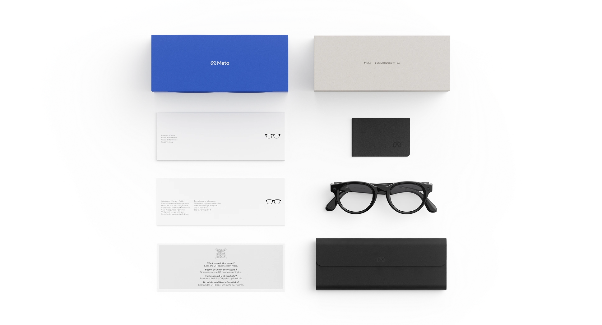 Смарт-окуляри Meta Nova Standard Classic Black Frame / Clear Lenses
