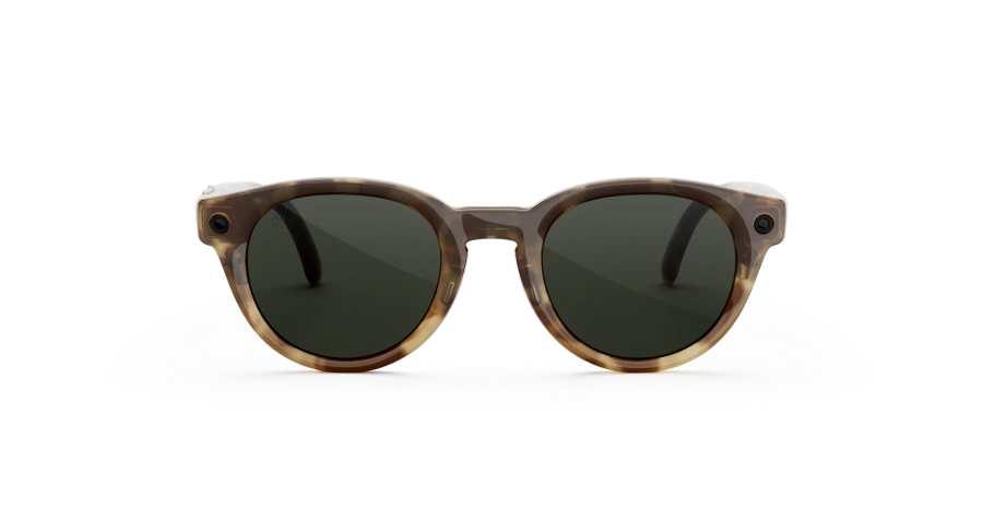 Смарт-окуляри Meta Nova Small Honey Tortoise Frame / Clear to Graphite Green Transitions Lenses