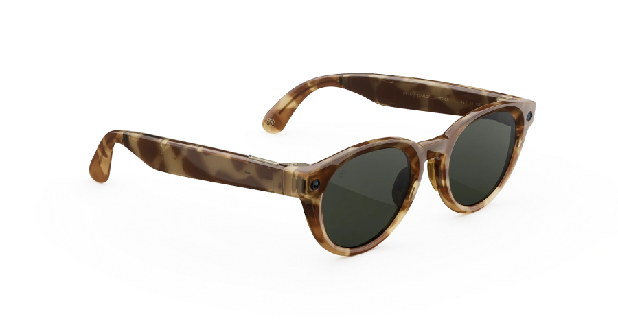 Смарт-окуляри Meta Nova Small Honey Tortoise Frame / Clear to Graphite Green Transitions Lenses