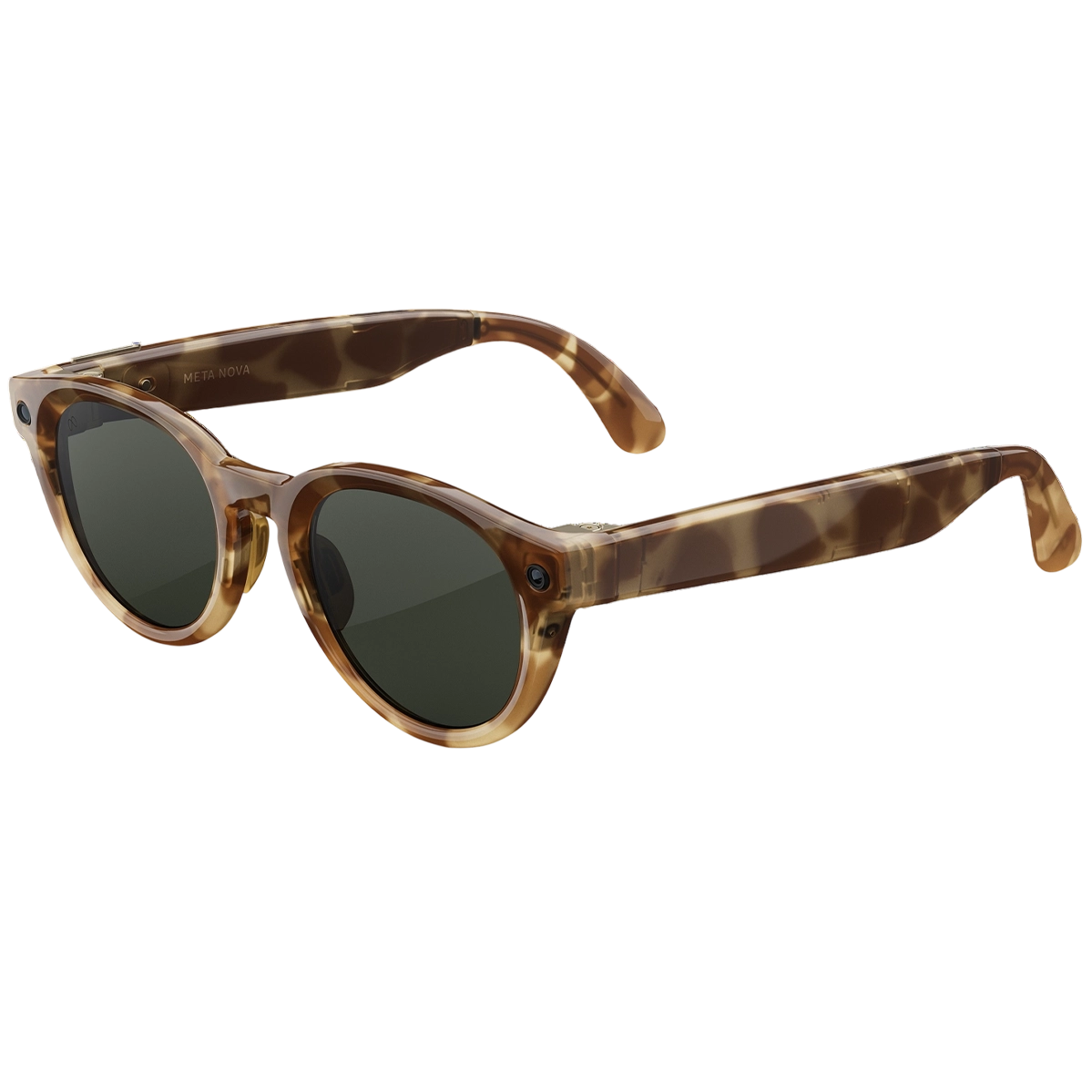 Смарт-окуляри Meta Nova Small Honey Tortoise Frame / Clear to Graphite Green Transitions Lenses