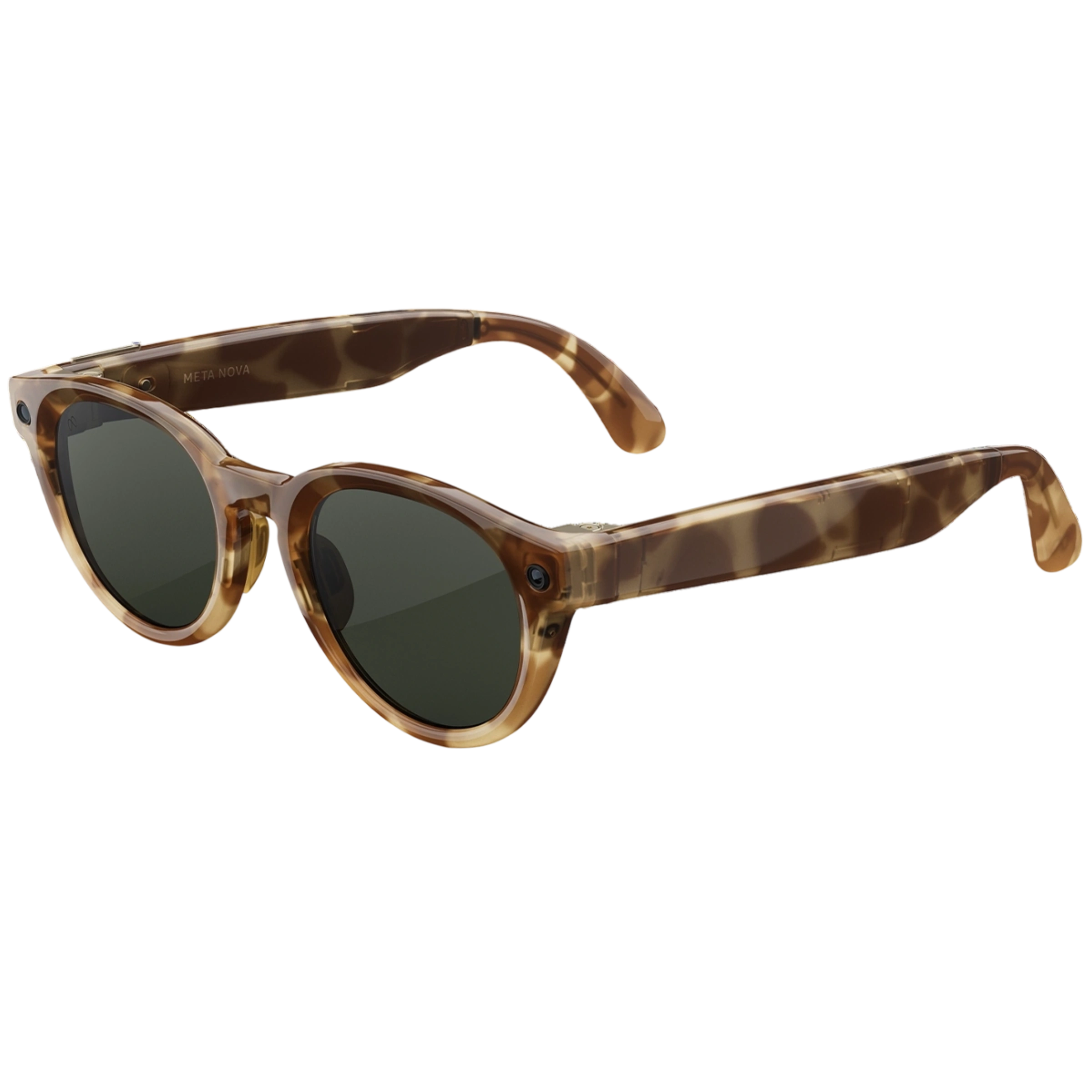 Смарт-окуляри Meta Nova Standard Honey Tortoise Frame / Clear to Graphite Green Transitions Lenses Смарт-окуляри Meta Nova Standard Honey Tortoise Frame / Clear to Graphite Green Transitions Lenses