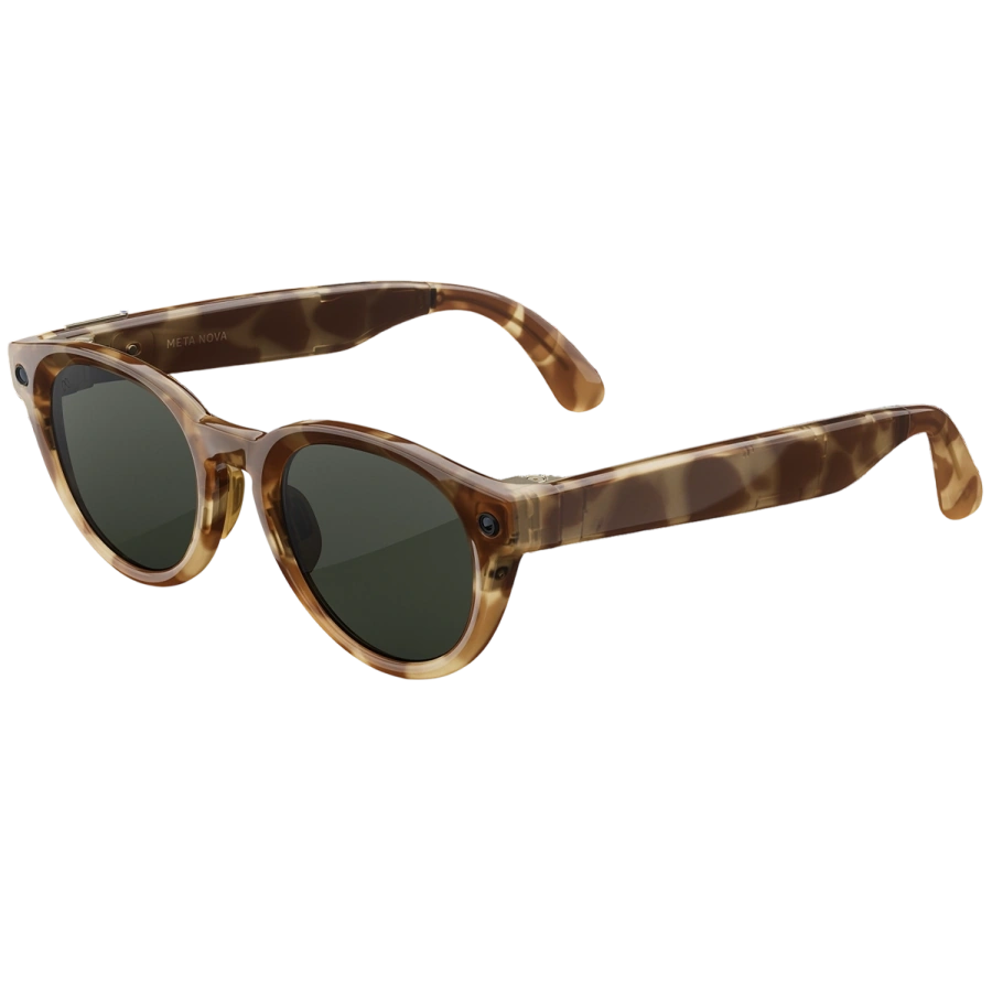 Смарт-окуляри Meta Nova Small Honey Tortoise Frame / Clear to Graphite Green Transitions Lenses