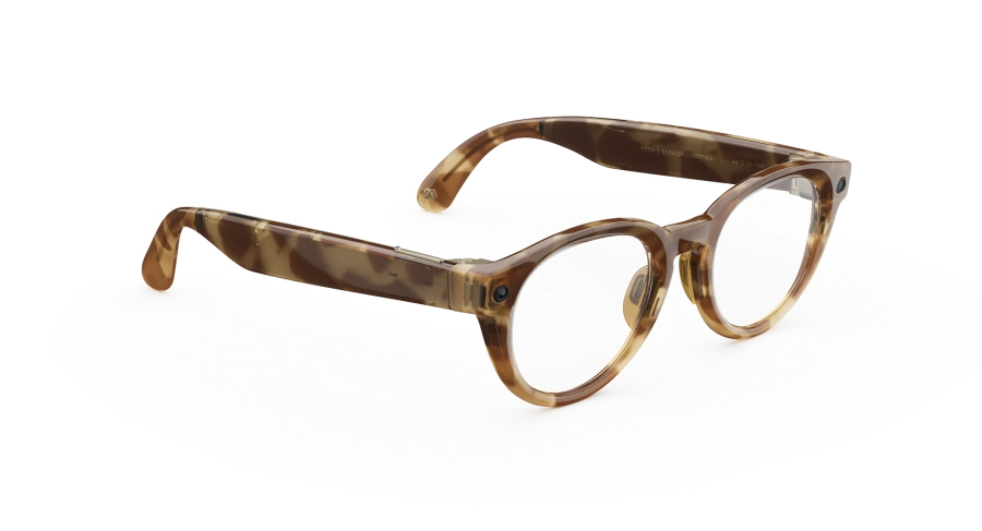 Смарт-окуляри Meta Nova Small Honey Tortoise Frame / Clear Lenses