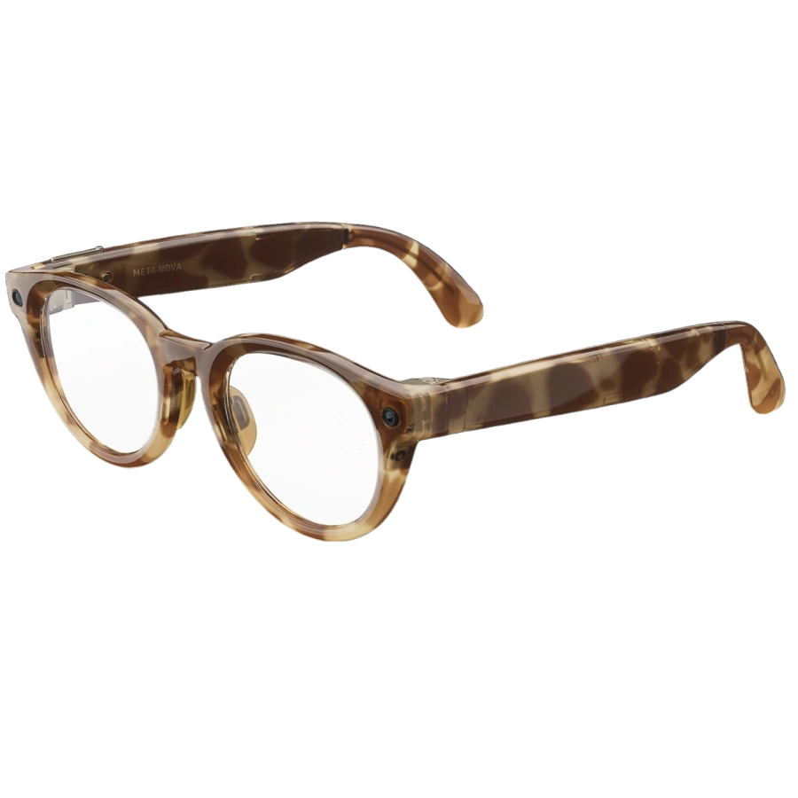 Смарт-окуляри Meta Nova Small Honey Tortoise Frame / Clear Lenses