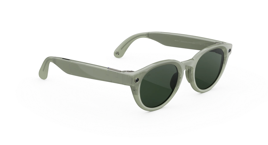 Смарт-окуляри Meta Nova Small Sage Frame / Clear to Emerald Transitions Lenses