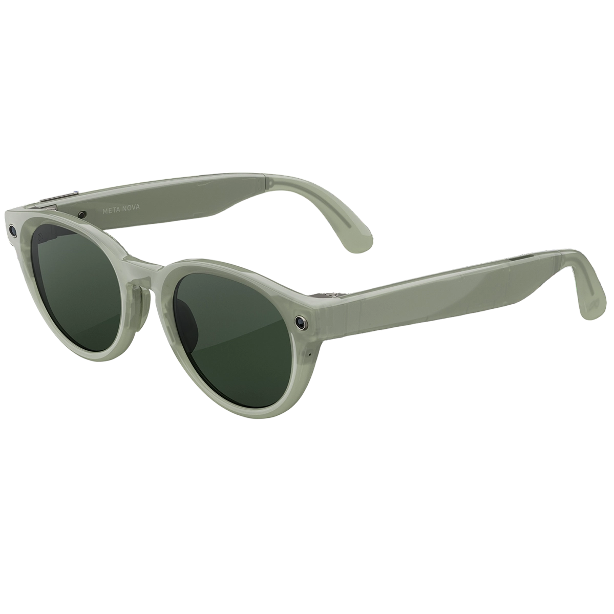 Смарт-окуляри Meta Nova Small Sage Frame / Clear to Emerald Transitions Lenses