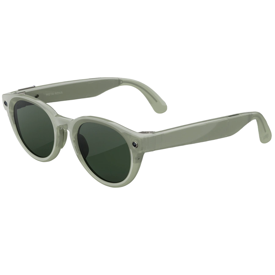 Смарт-окуляри Meta Nova Small Sage Frame / Clear to Emerald Transitions Lenses
