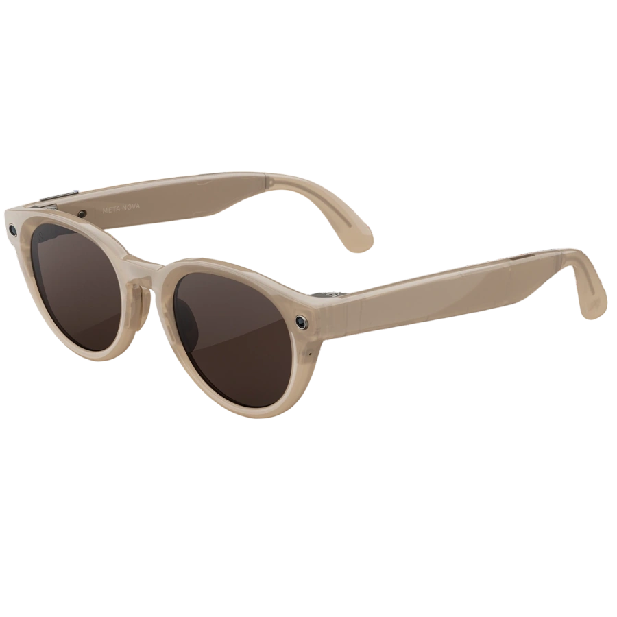 Смарт-окуляри Meta Nova Small Sandstone Frame / Chocolate Lenses