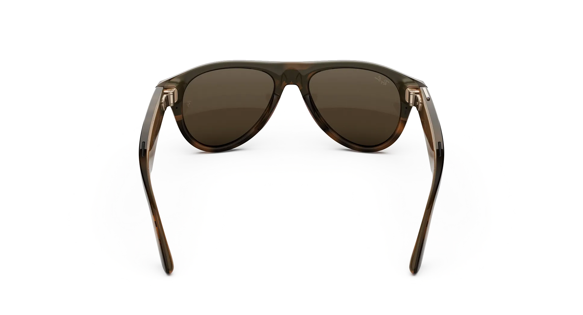 Смарт-очки Ray-Ban | Meta Aviator [Gen 3] Standard Polished Havana Frame / Clear to Brown Transitions Lenses (RW4016 6905M4 54-18)
