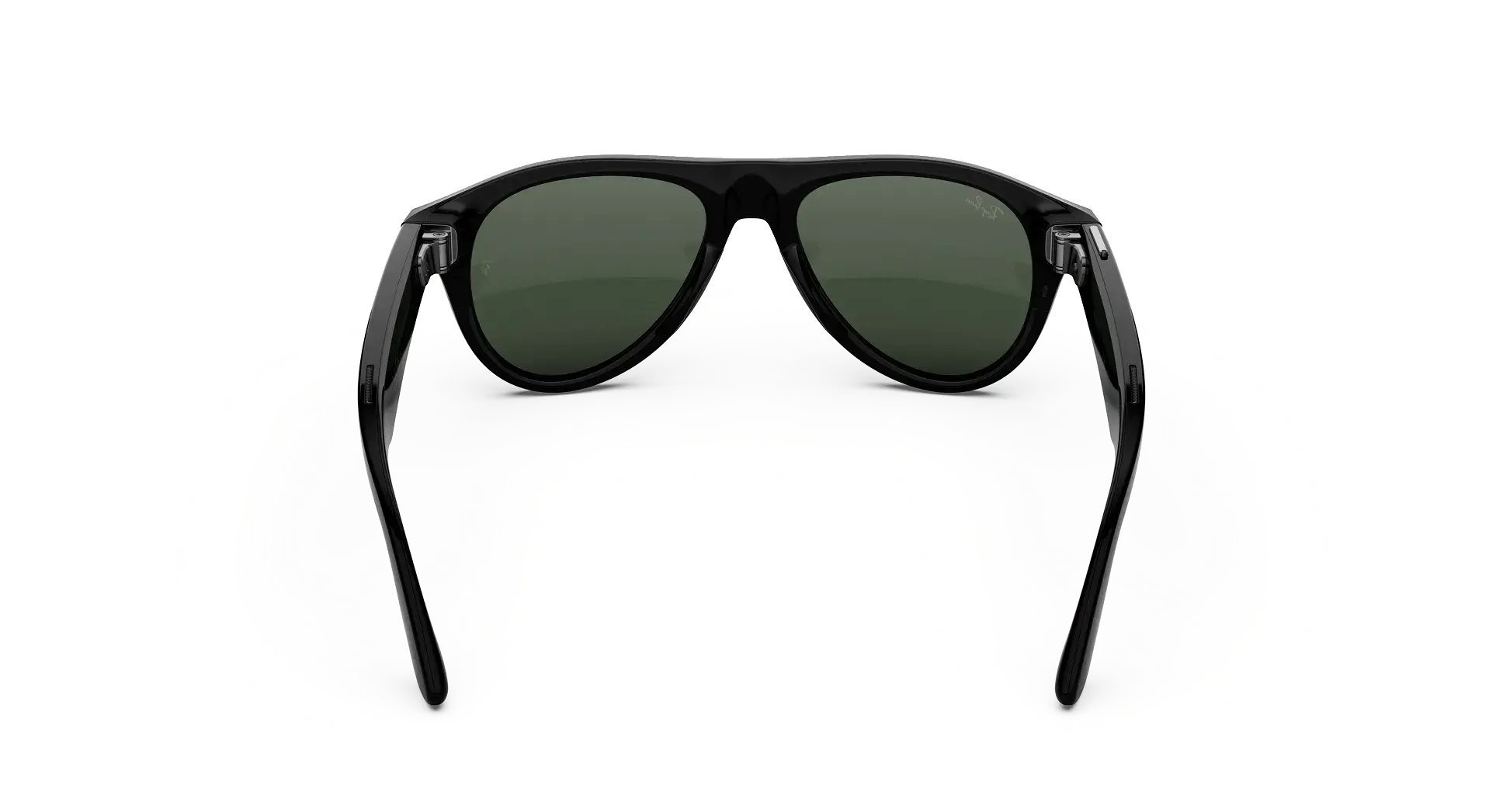 Смарт-очки Ray-Ban | Meta Aviator [Gen 3] Standard Shiny Black Frame / Clear to Green Transitions Lenses (RW4016 6907M4 54-18)