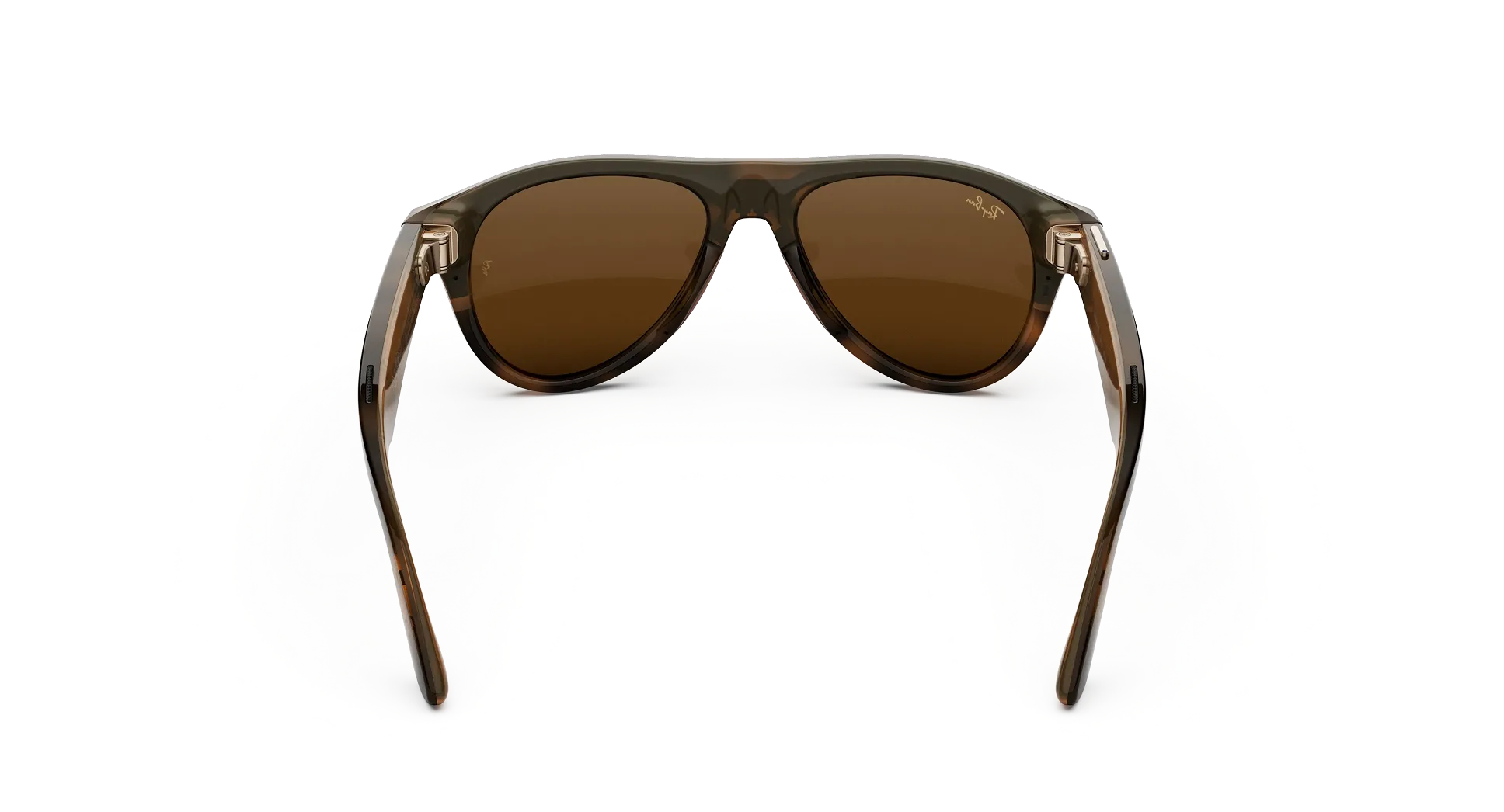 Смарт-очки Ray-Ban | Meta Aviator [Gen 3] Standard Shiny Havana Frame / Dark Brown Lenses (RW4016 690573 54-18)
