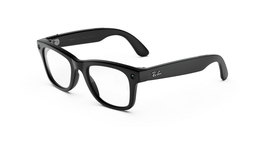 Смарт-окуляри Ray-Ban | Meta Wayfarer [Gen 3] Standard Matte Black Frame / Clear Lenses (RW4011 601SSB 50-22)