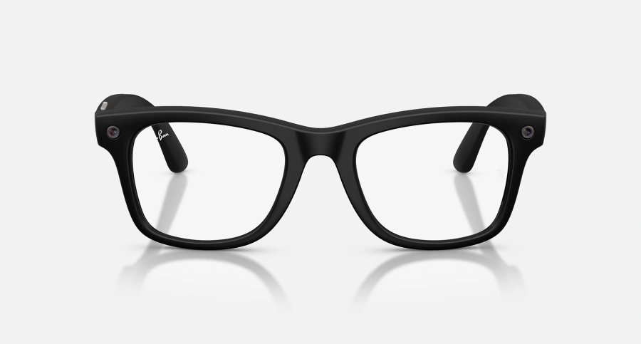 Смарт-окуляри Ray-Ban | Meta Wayfarer [Gen 3] Standard Matte Black Frame / Clear Lenses (RW4011 601SSB 50-22)