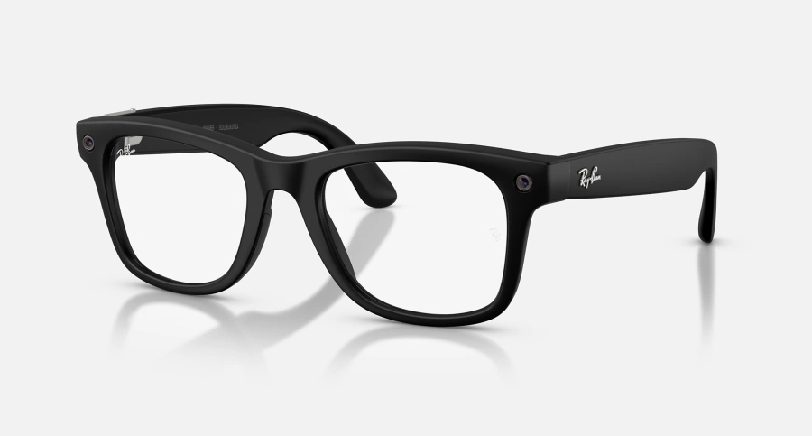 Смарт-окуляри Ray-Ban | Meta Wayfarer [Gen 3] Standard Matte Black Frame / Clear Lenses (RW4011 601SSB 50-22)