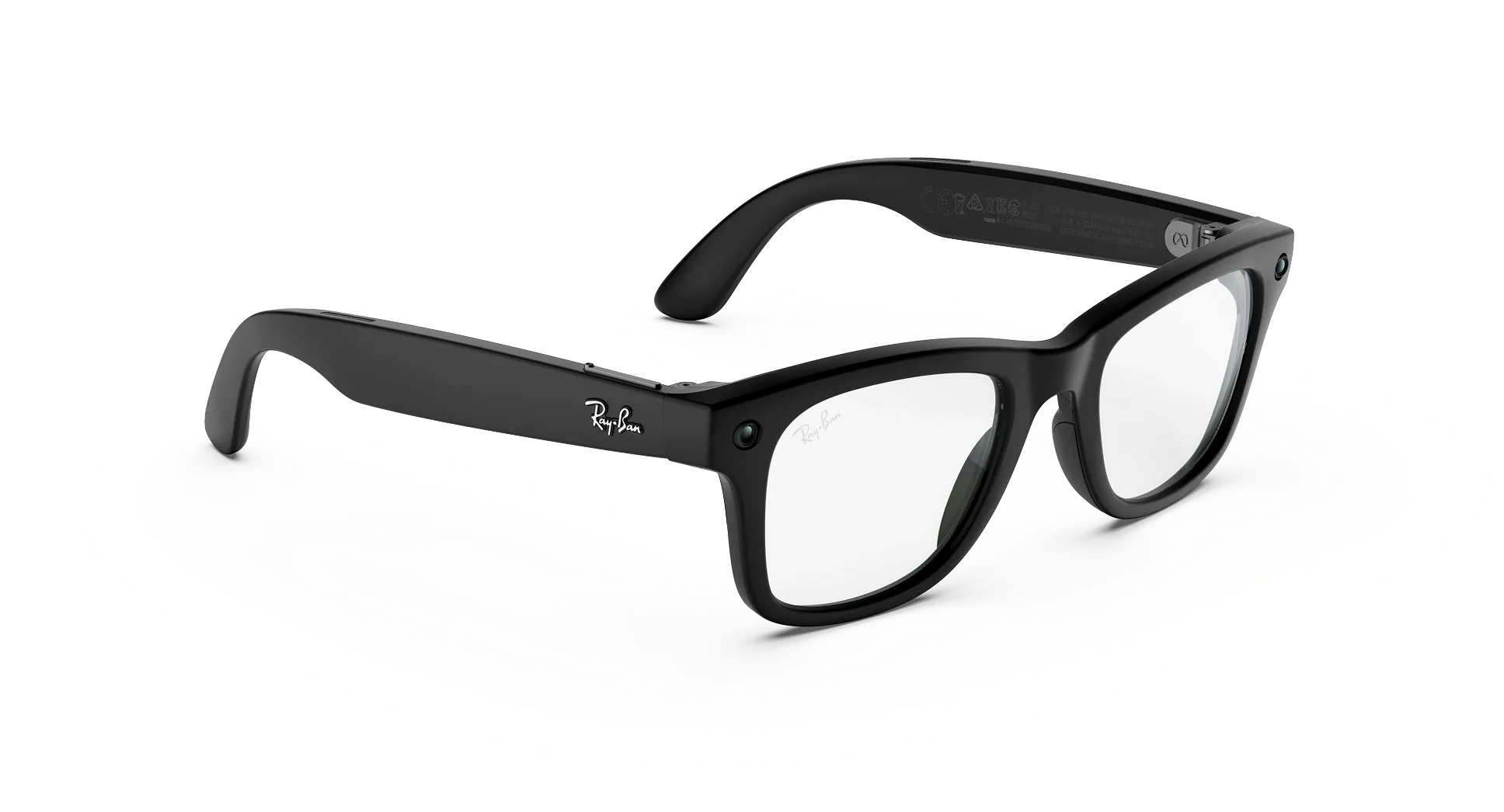 Смарт-окуляри Ray-Ban | Meta Wayfarer [Gen 3] Standard Matte Black Frame / Clear Lenses (RW4011 601SSB 50-22)