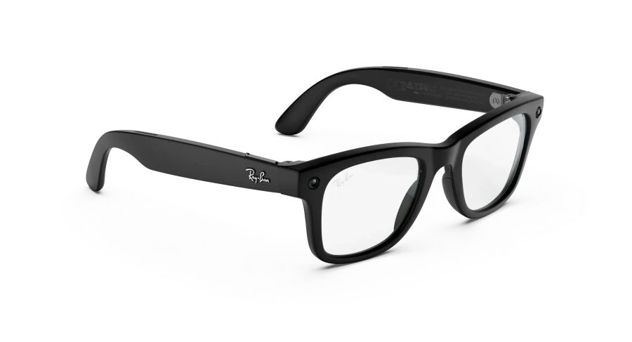 Смарт-окуляри Ray-Ban | Meta Wayfarer [Gen 3] Standard Matte Black Frame / Clear Lenses (RW4011 601SSB 50-22)