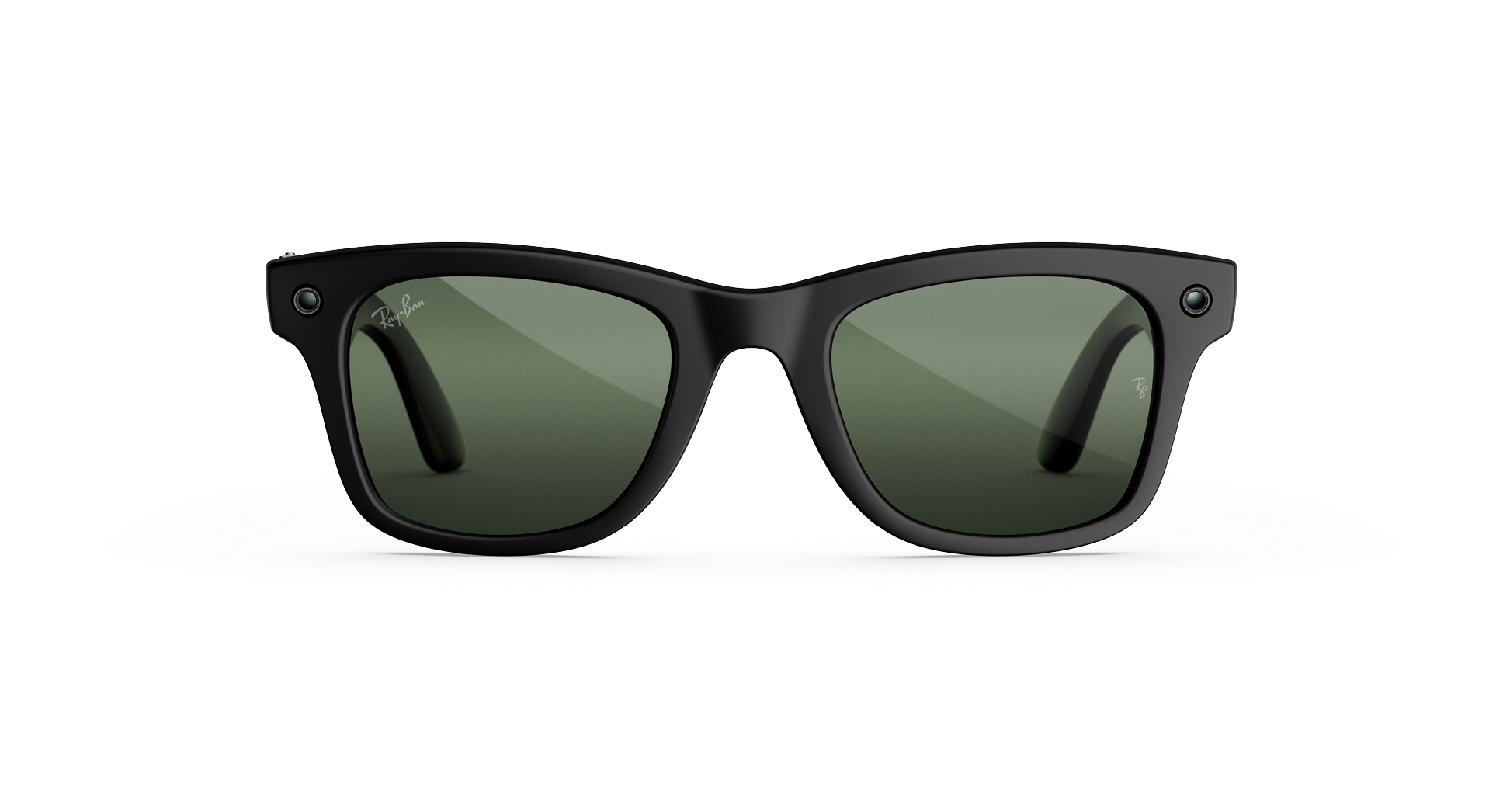 Смарт-очки Ray-Ban | Meta Wayfarer [Gen 3] Standard Matte Black Frame / Clear to Green Transitions Lenses (RW4011 601S1M 50-22)