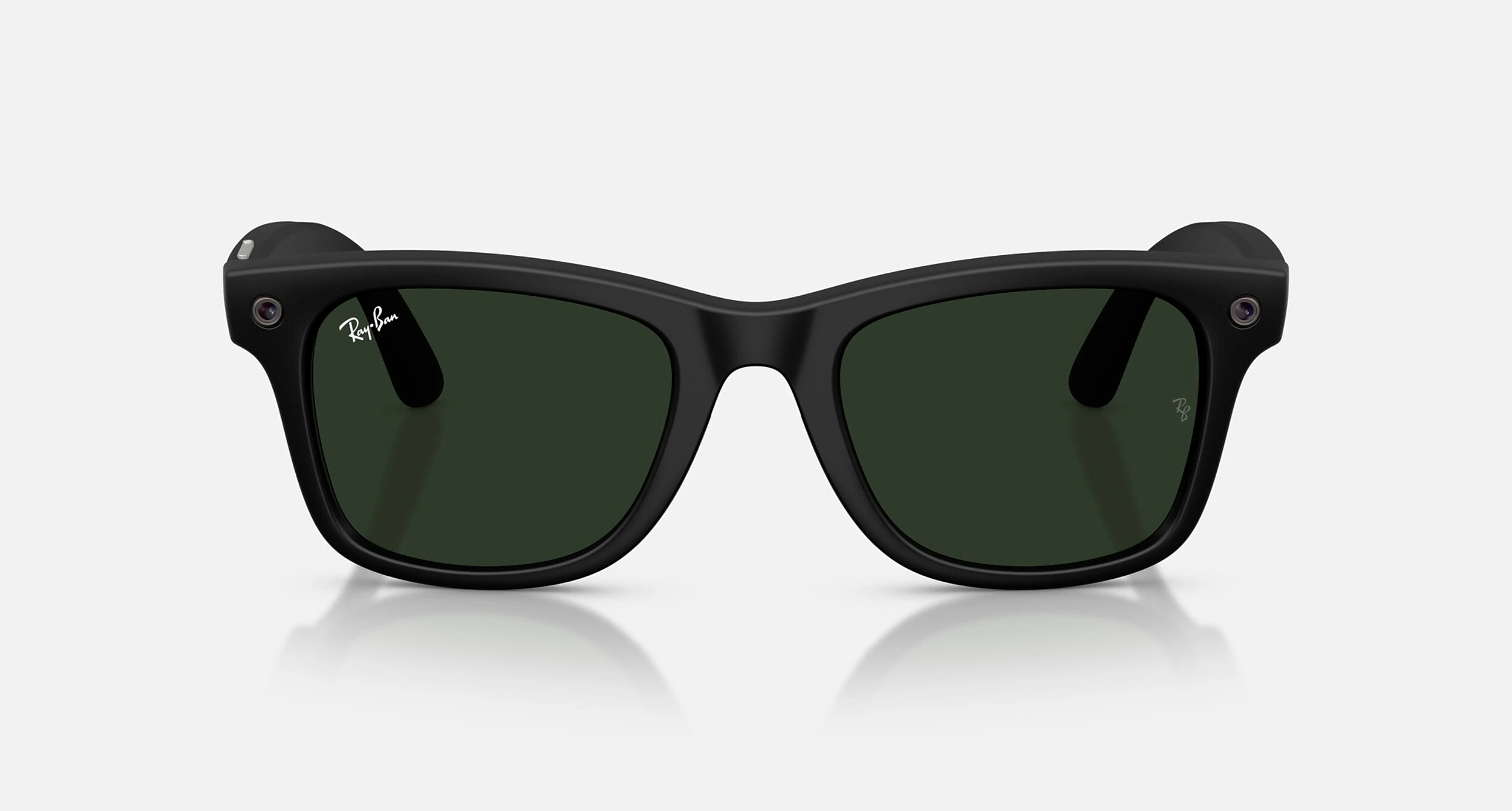 Смарт-очки Ray-Ban | Meta Wayfarer [Gen 3] Standard Matte Black Frame / Clear to Green Transitions Lenses (RW4011 601S1M 50-22)
