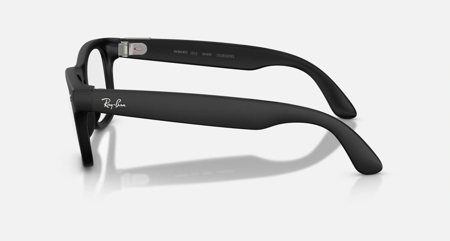 Смарт-очки Ray-Ban | Meta Wayfarer [Gen 3] Standard Matte Black Frame / Clear to Green Transitions Lenses (RW4011 601S1M 50-22)