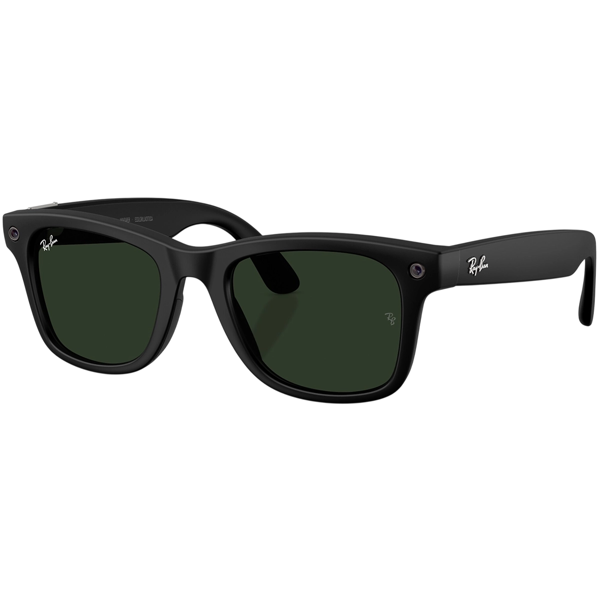 Смарт-очки Ray-Ban | Meta Wayfarer [Gen 3] Standard Matte Black Frame / Clear to Green Transitions Lenses (RW4011 601S1M 50-22)