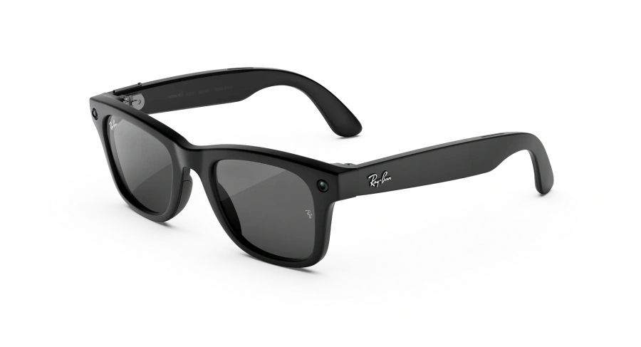 Смарт-окуляри Ray-Ban | Meta Wayfarer [Gen 3] Large Matte Black Frame / Grey Lenses (RW4011 601S87 53-22)