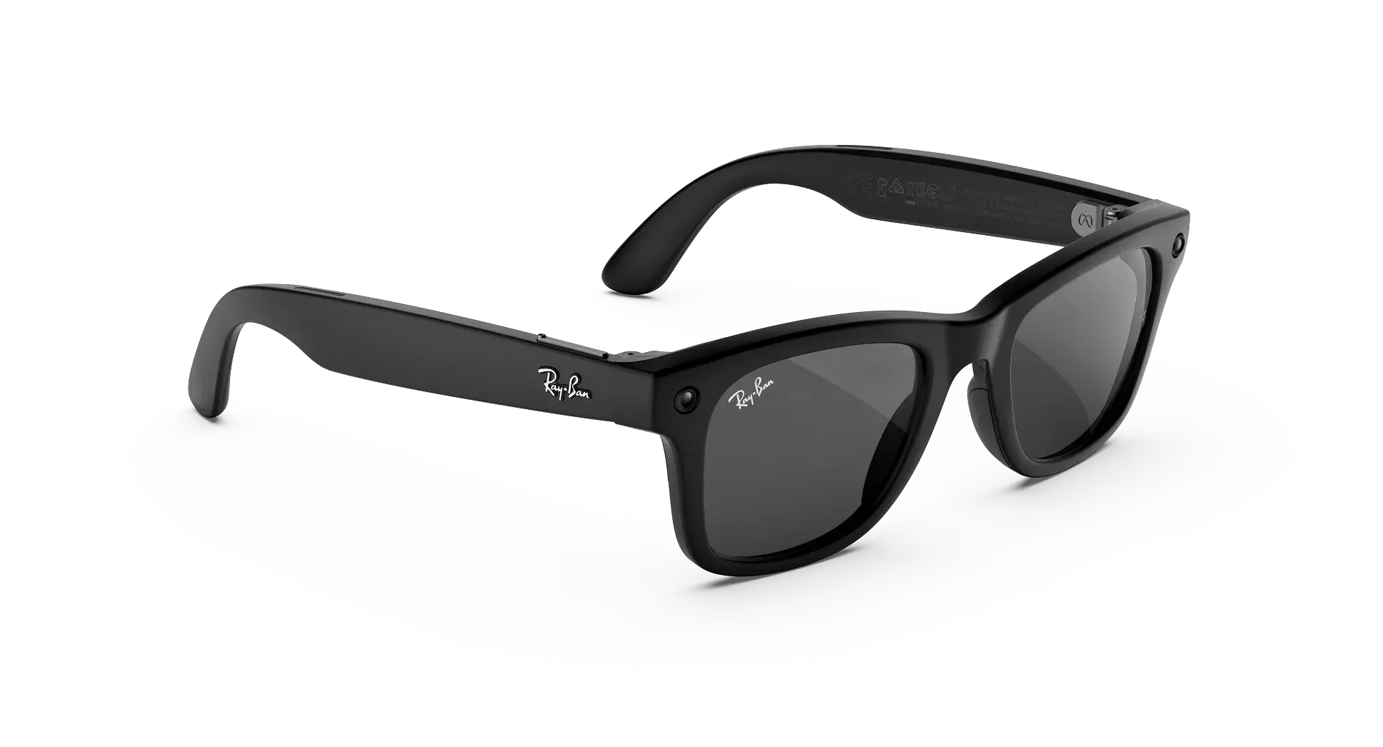 Смарт-окуляри Ray-Ban | Meta Wayfarer [Gen 3] Large Matte Black Frame / Grey Lenses (RW4011 601S87 53-22)