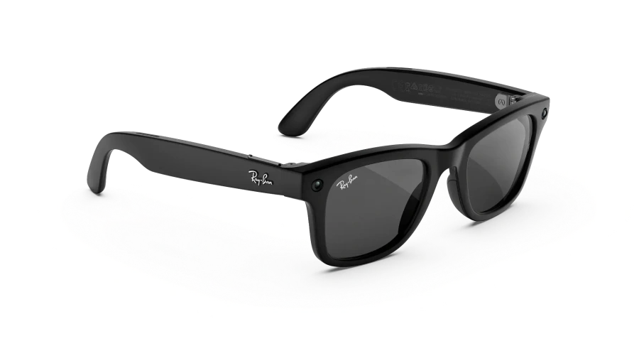 Смарт-окуляри Ray-Ban | Meta Wayfarer [Gen 3] Large Matte Black Frame / Grey Lenses (RW4011 601S87 53-22)