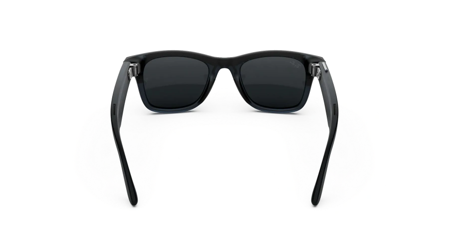 Смарт-очки Ray-Ban | Meta Wayfarer [Gen 3] Standard Matte Transparent Ocean Blue Frame / Clear to Grey Transitions Lenses (RW4011 69211Z 50-22)