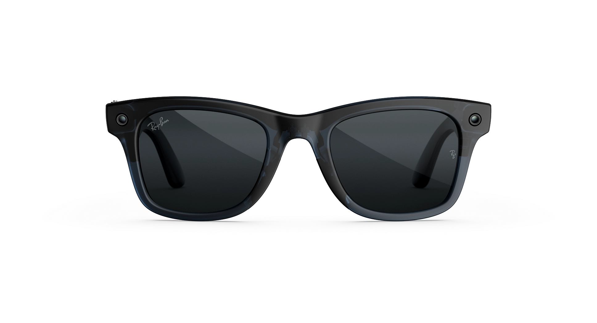 Смарт-очки Ray-Ban | Meta Wayfarer [Gen 3] Standard Matte Transparent Ocean Blue Frame / Clear to Grey Transitions Lenses (RW4011 69211Z 50-22)