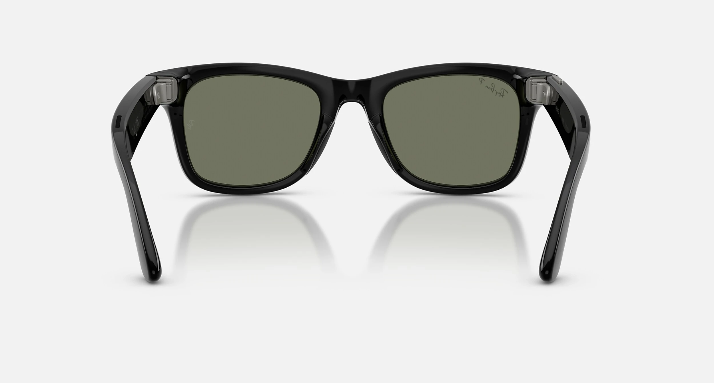 Смарт-окуляри Ray-Ban | Meta Wayfarer [Gen 3] Large Polished Black Frame / Green Polarized Lenses (RW4011 601/9A 53-22)