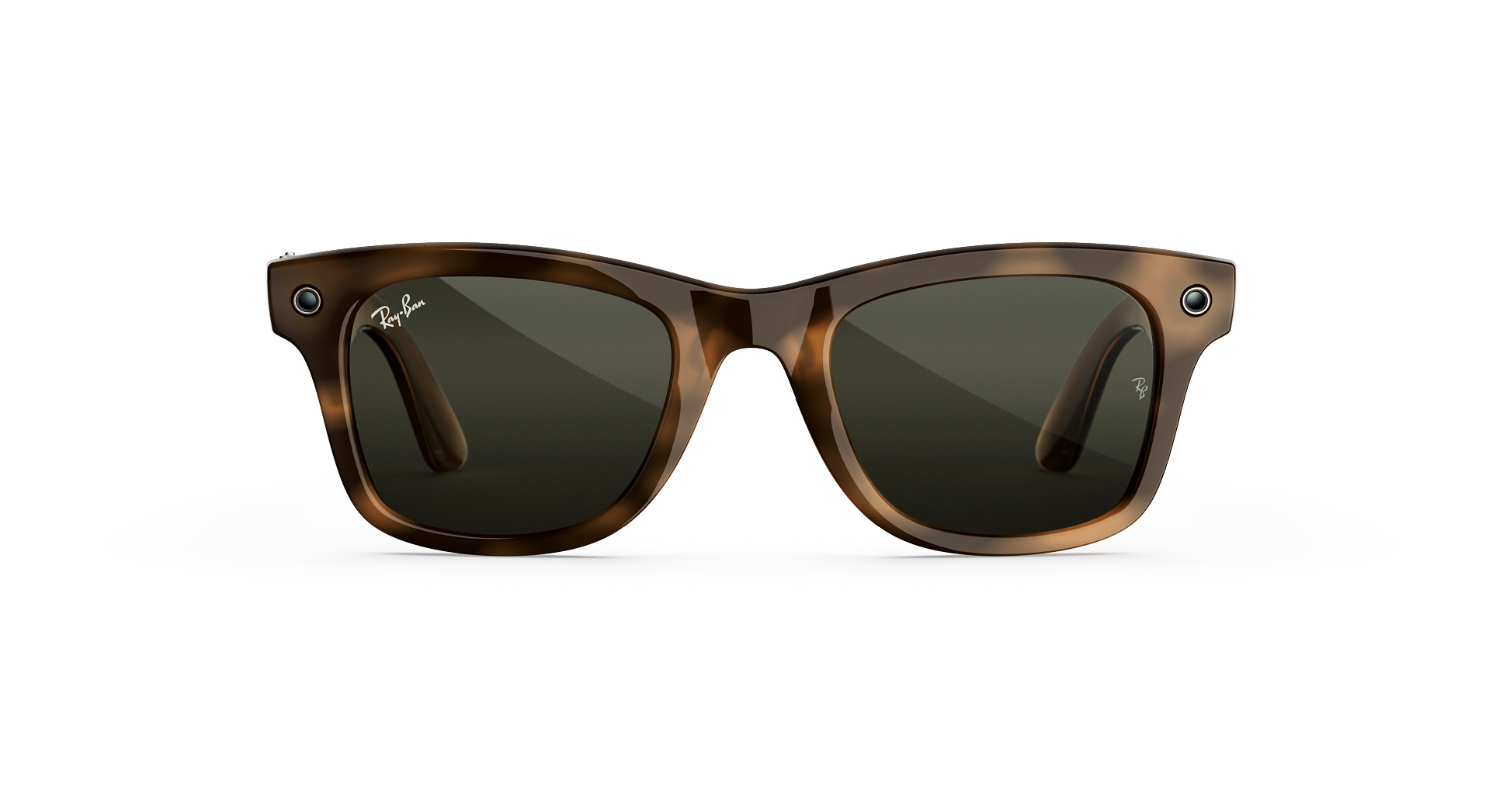 Смарт-окуляри Ray-Ban | Meta Wayfarer [Gen 3] Large Polished Havana Frame / G-15 Green Lenses (RW4011 690571 53-22)