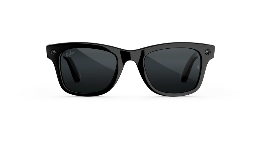 Смарт-очки Ray-Ban | Meta Wayfarer [Gen 3] Standard Shiny Black Frame / Clear to Grey Transitions Lenses (RW4011 601/1Z 50-22)