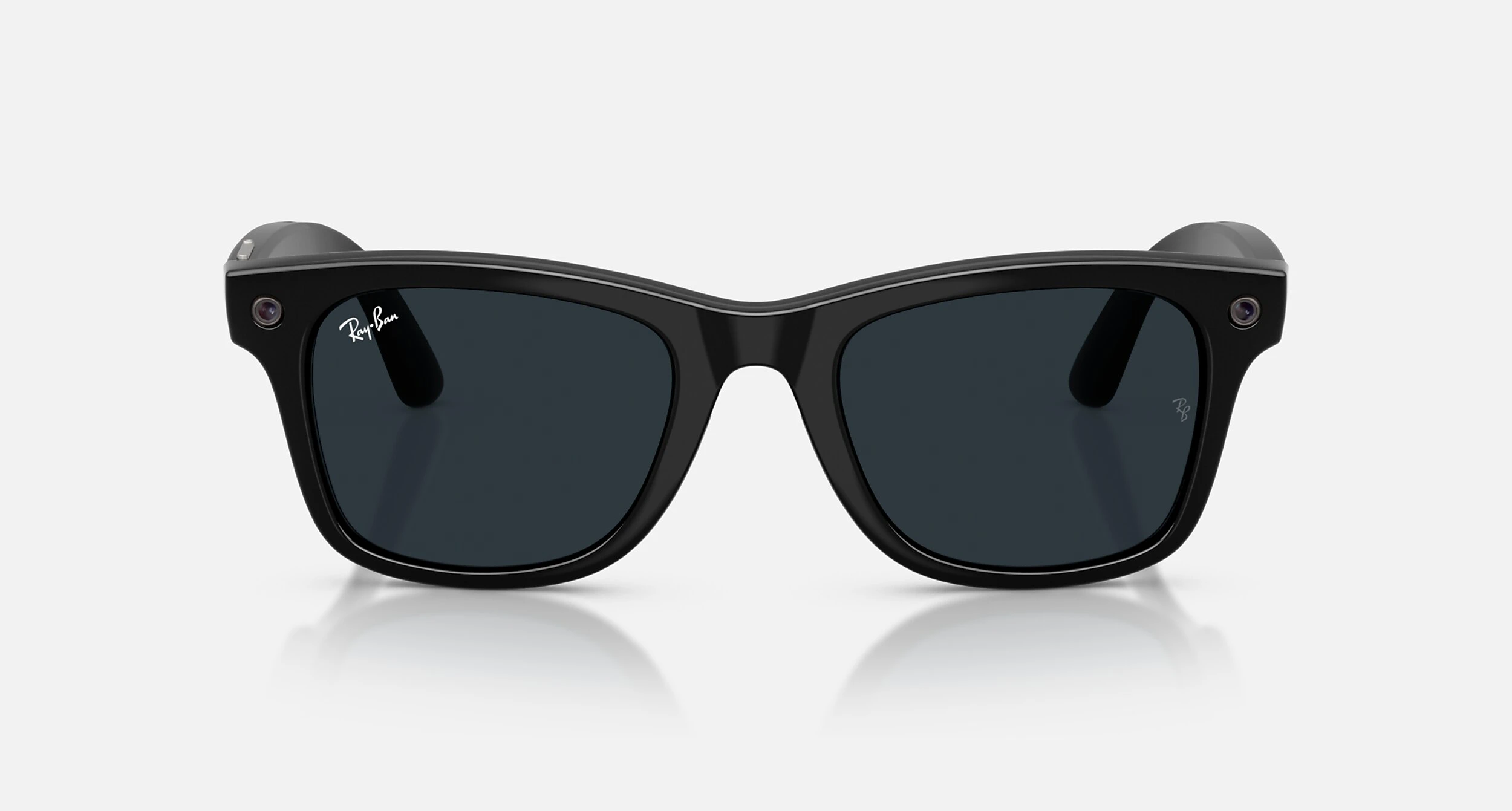 Смарт-очки Ray-Ban | Meta Wayfarer [Gen 3] Standard Shiny Black Frame / Clear to Grey Transitions Lenses (RW4011 601/1Z 50-22)