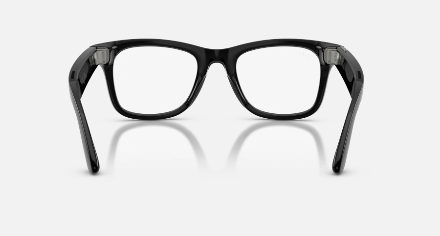 Смарт-очки Ray-Ban | Meta Wayfarer [Gen 3] Standard Shiny Black Frame / Clear to Grey Transitions Lenses (RW4011 601/1Z 50-22)