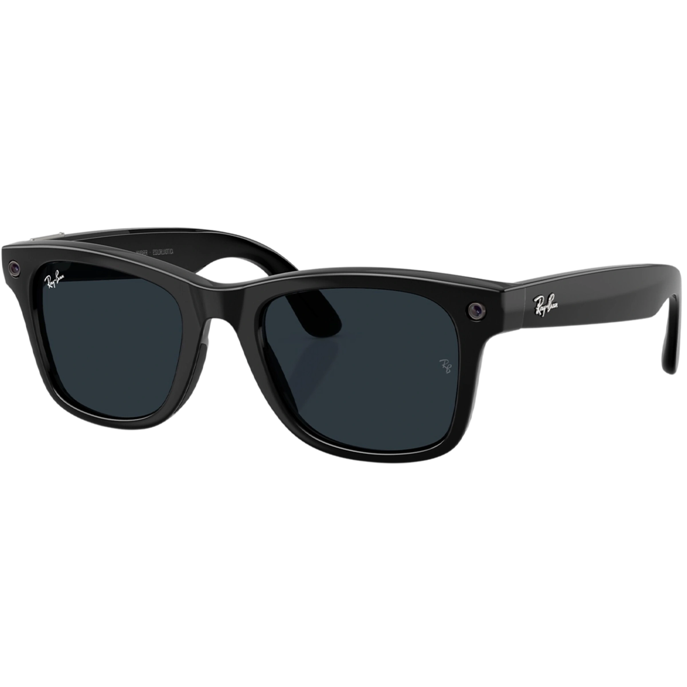 Смарт-окуляри Ray-Ban | Meta Wayfarer [Gen 3] Large Shiny Black Frame / Clear to Grey Transitions Lenses (RW4011 601/1Z 53-22)