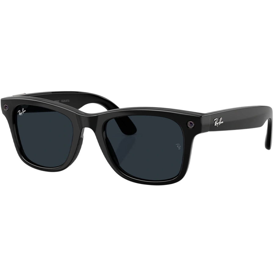 Смарт-очки Ray-Ban | Meta Wayfarer [Gen 3] Standard Shiny Black Frame / Clear to Grey Transitions Lenses (RW4011 601/1Z 50-22)