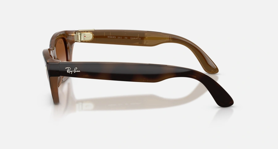 Смарт-окуляри Ray-Ban | Meta Zena [Gen 3] Standard Polished Havana Frame / Gradient Brown Lenses (RW4015 690513 49-22)