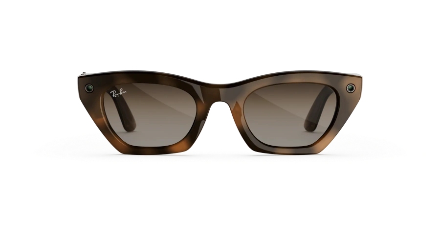 Смарт-окуляри Ray-Ban | Meta Zena [Gen 3] Standard Polished Havana Frame / Gradient Brown Lenses (RW4015 690513 49-22)