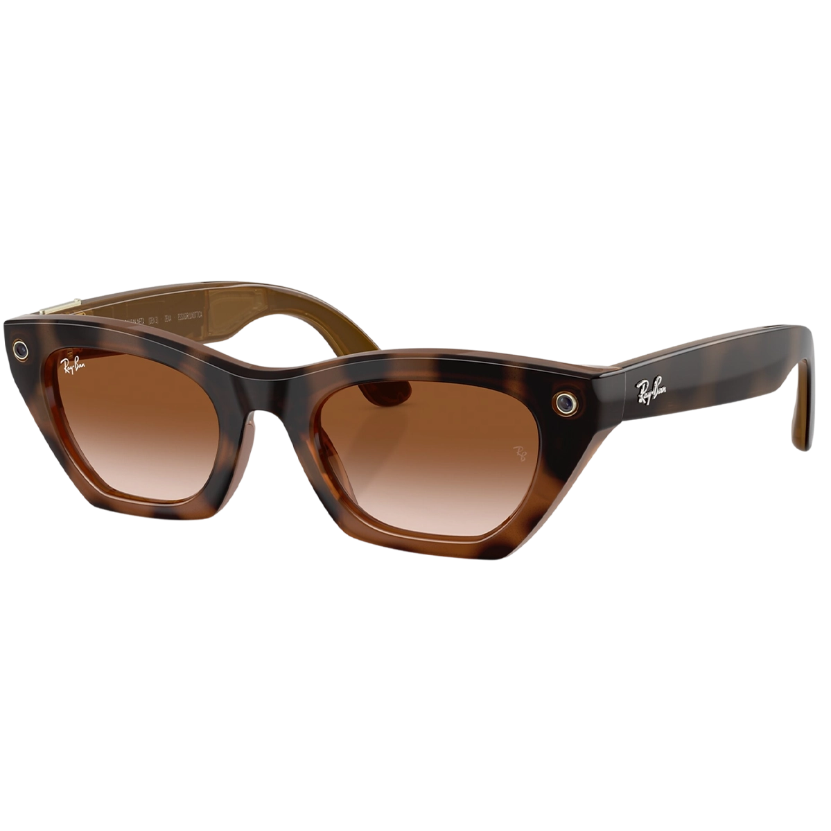 Смарт-окуляри Ray-Ban | Meta Zena [Gen 3] Standard Polished Havana Frame / Gradient Brown Lenses (RW4015 690513 49-22)