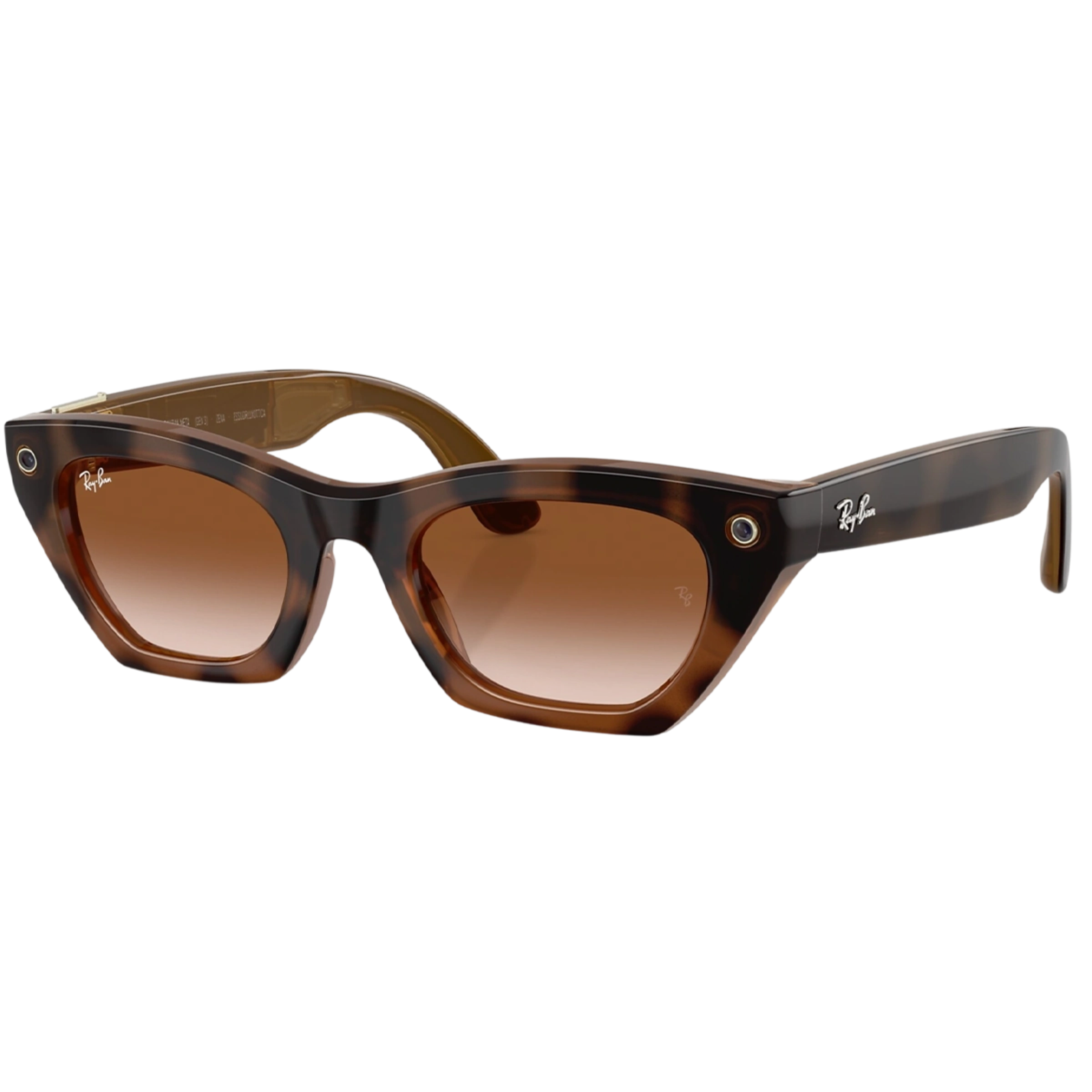 Смарт-окуляри Ray-Ban | Meta Zena [Gen 3] Standard Polished Havana Frame / Gradient Brown Lenses (RW4015 690513 49-22)