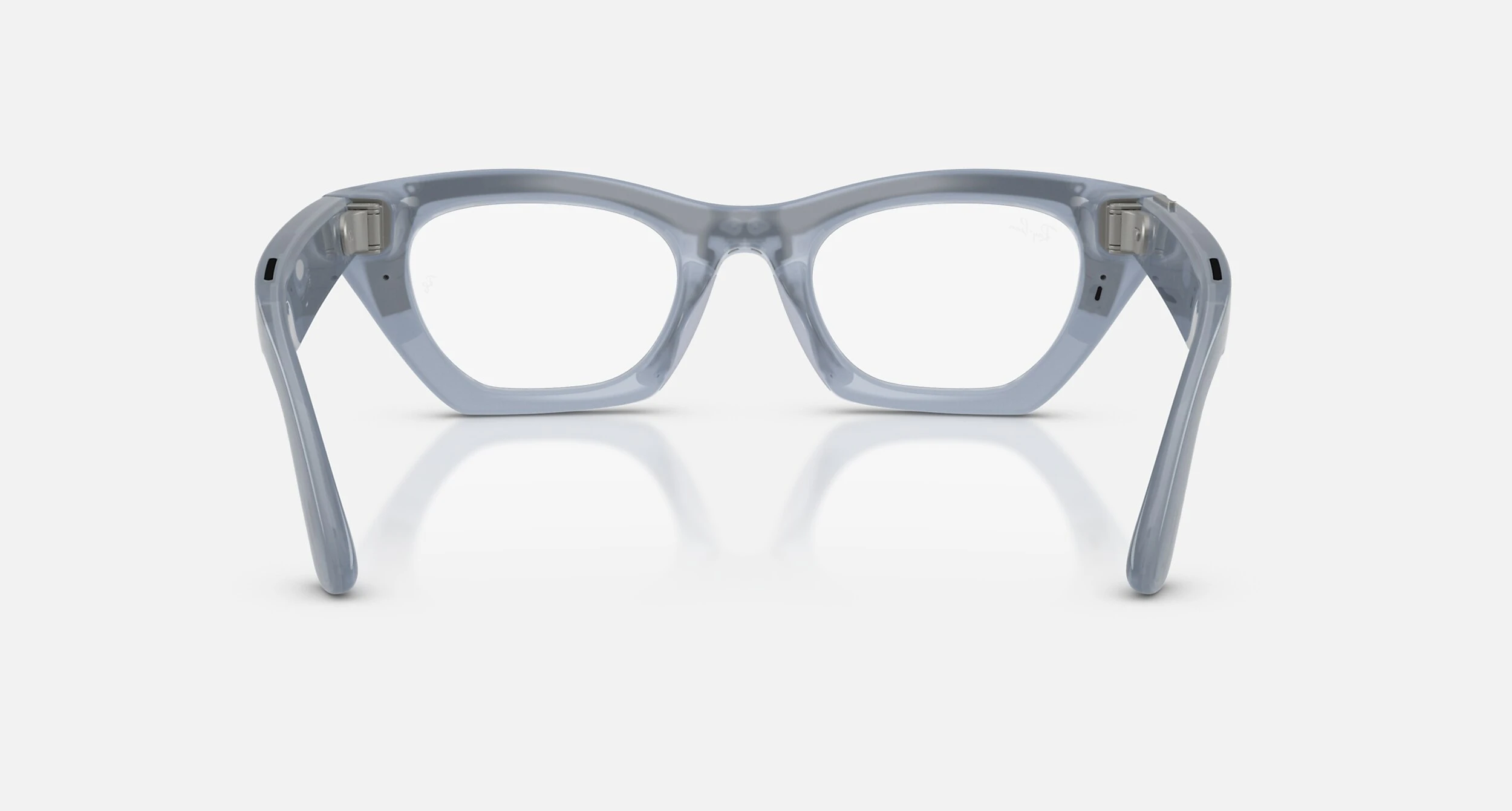 Смарт-очки Ray-Ban | Meta Zena [Gen 3] Standard Polished Milky Grey Lilac Frame / Clear to Copper Transitions Lenses (RW4015 691410 49-22)