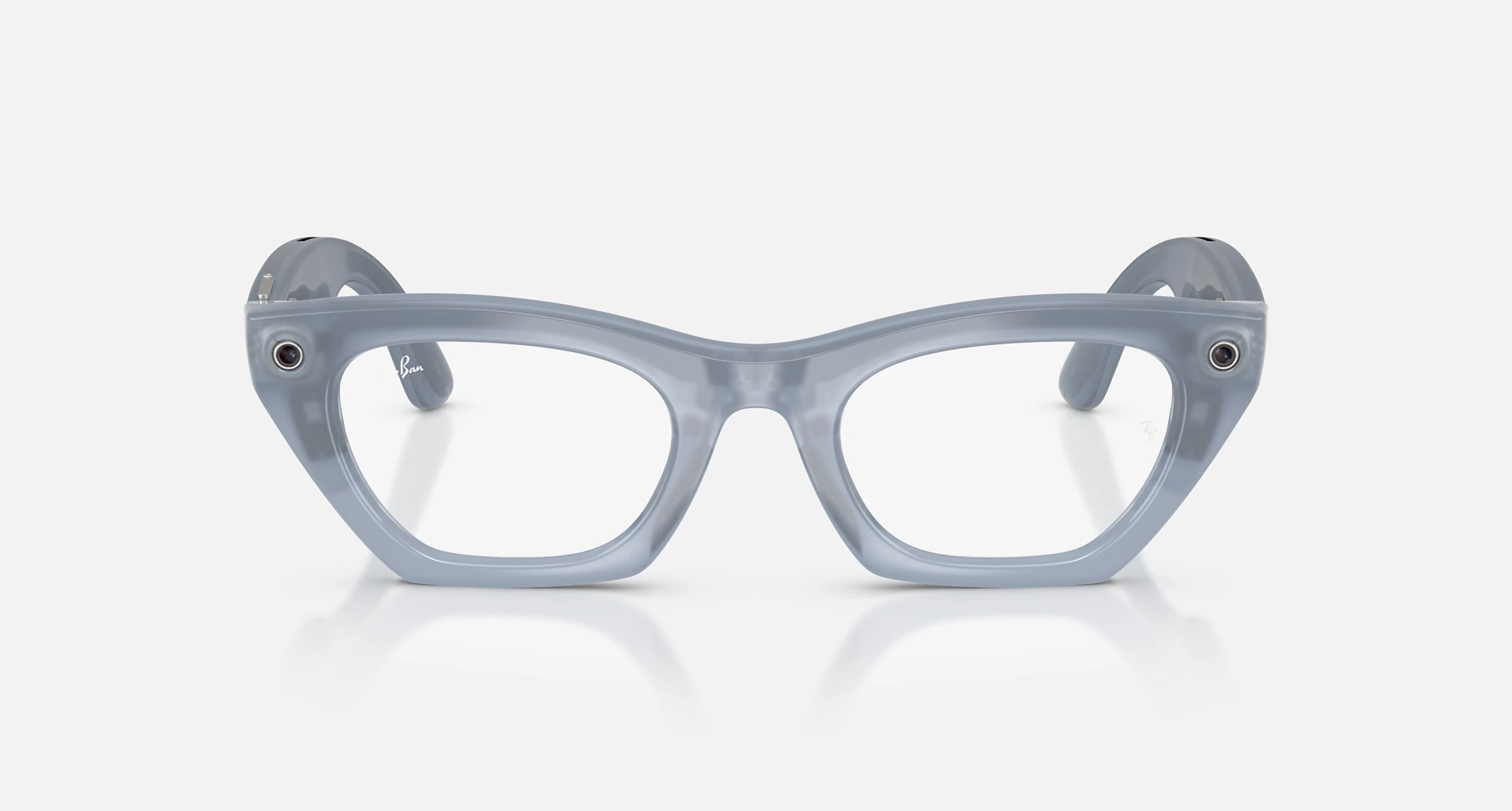 Смарт-очки Ray-Ban | Meta Zena [Gen 3] Standard Polished Milky Grey Lilac Frame / Clear to Copper Transitions Lenses (RW4015 691410 49-22)