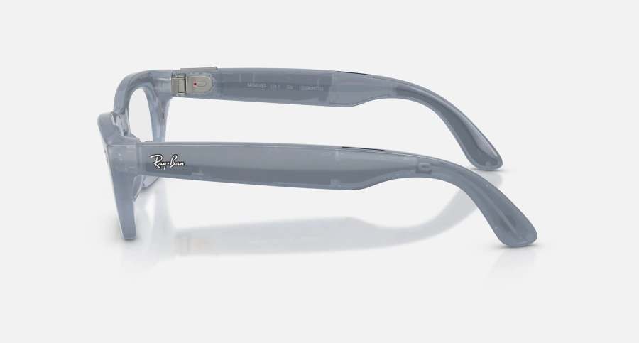 Смарт-очки Ray-Ban | Meta Zena [Gen 3] Standard Polished Milky Grey Lilac Frame / Clear to Copper Transitions Lenses (RW4015 691410 49-22)