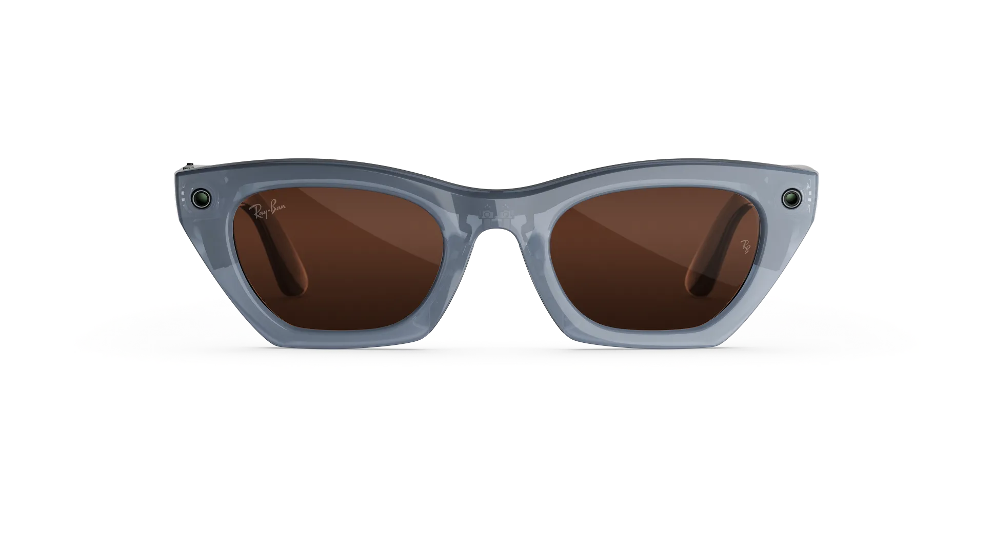 Смарт-очки Ray-Ban | Meta Zena [Gen 3] Standard Polished Milky Grey Lilac Frame / Clear to Copper Transitions Lenses (RW4015 691410 49-22)