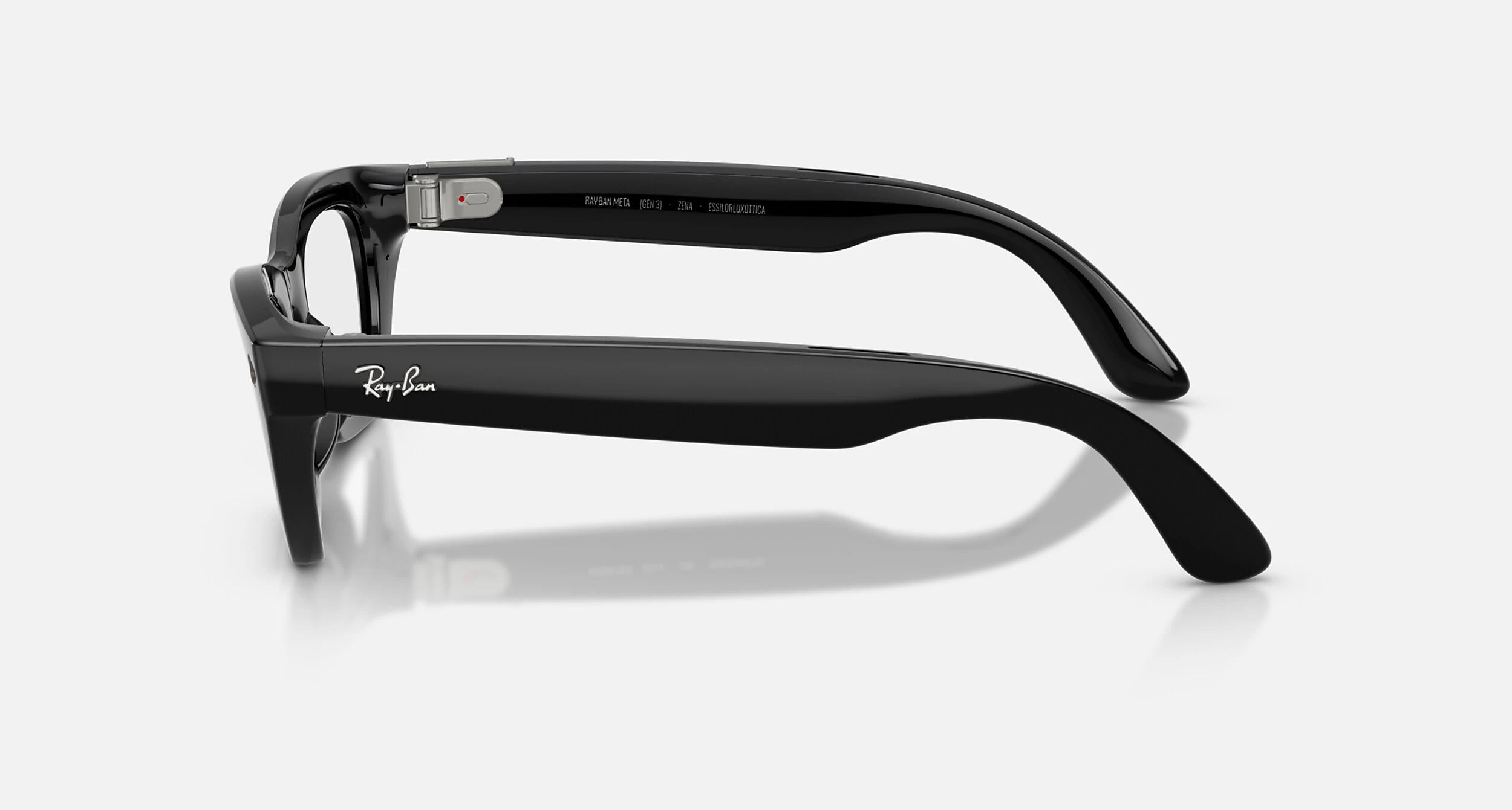 Смарт-окуляри Ray-Ban | Meta Zena [Gen 3] Standard Shiny Black Frame / Clear Lenses (RW4015 601/SB 49-22)